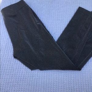 H&M shinning side zip skinny pants